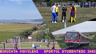 #1038 #Fotbal - Liga 5 Iasi: Biruinta Movileni - Sportul Studentesc Iasi 1-4! Pokerul lui Pasniciuc!