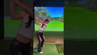 하유진프로 단단하고 간결한 스윙 | Ha Yujin’s Solid, Compact Swing