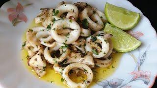 Squids Butter Garlic | Calamari Butter Garlic | Seafood Recipe