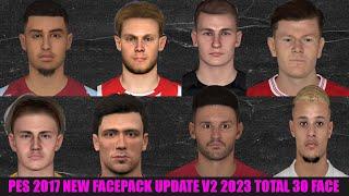 PES 2017 NEW FACEPACK UPDATE V2 2023