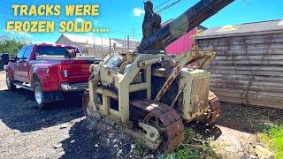 I Tried to haul a WWII Crawler Crane with my pickup.... (and other misadventures)