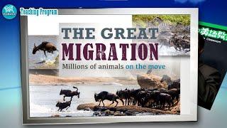 【空中英語教室】 非洲動物大遷徙 The Great Migration  - 202409