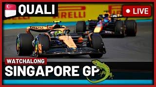 F1 Live: Singapore GP Qualifying - Live Timing and Commentary