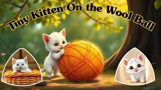 Tiny Kitten on the Wool Ball | Cute Song for Kids & Babies @PoemsPeekaboo