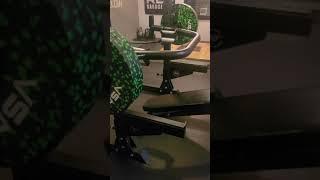 Decline Bench with Open Hex Bar