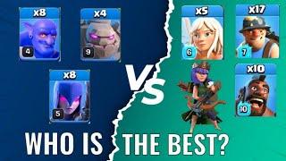 Best TH13 Ground Attack Strategy: Hog Miner vs Golem Witch Bowler | Ranga Gaming