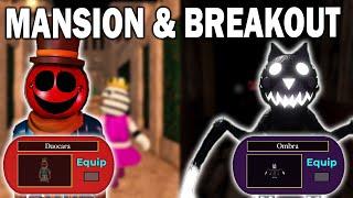 My Method of Playing Breakout, Mansion Maps ( Ombra, Duocara ) in Roblox Piggy