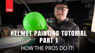 HELMET PAINTING TUTORIAL (HOW THE PROS DO IT)