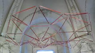 Grand Hexanet by Elias Crespin in the Artistes et Robots exhibition at the Grand Palais, Paris