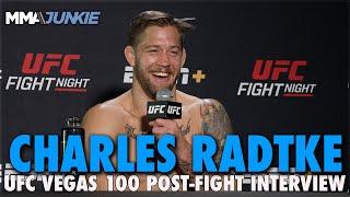 Charles Radtke Completes Contract With 51-Second Finish, Craves Bigger Fights | UFC Vegas 100