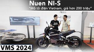 Đánh giá nhanh Nuen NI-S: Mô tô điện "made in Vietnam" giá hơn 200 triệu đồng |XEHAY.VN|