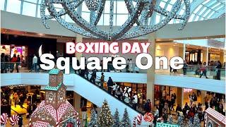 Boxing Day at SQUARE ONE MALL Long line-ups! | Mississauga Ontario