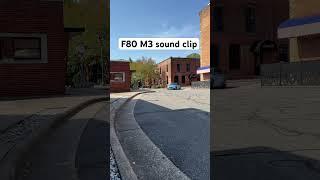 Can’t help but love it #f80 #m3 #bmw #bmwm3 #f80m3 #bimmer #youtube #youtubeshorts #shorts