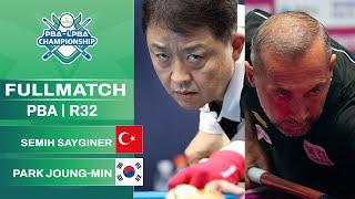 FULL MATCH: Joung-min PARK vs Semih SAYGINER| PBA R32 | NH NonghyupCard PBA-LPBA Championship 24-25