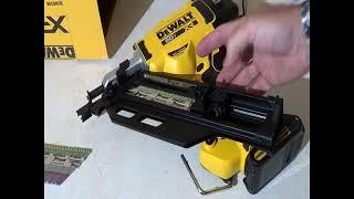 Dewalt DCN930B 20V MAX Brushless Lithium-Ion 30-Degree Cordless Paper Tape Framing Nailer