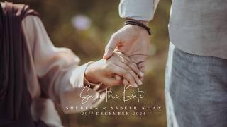 Latest Save the Date Video | Shereen & Sabeer | Aesthetics & Art | 2025