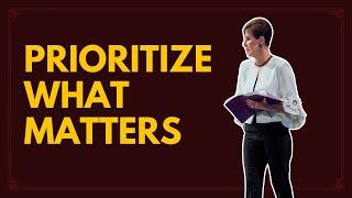 Joyce Meyer Ministries | Prioritize What Matters - Enjoying Everyday Life Teaching