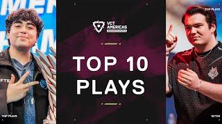 Top 10 Plays | Playoffs | VCT Americas Stage 2