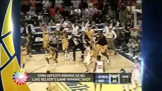 B1G Tournament Moment - Luke Recker Floater vs. Indiana