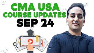 CMA USA syllabus changes | US CMA course updates (Sep 24 to Oct 25) | What's new in CMA USA