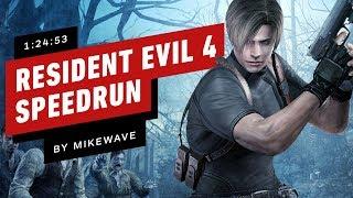 Resident Evil 4 Speedrun Finished In 1 Hour 25 Minutes (by MikeWave)