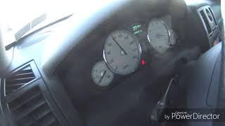 SRT8 catless and  mid pipe delete inside video