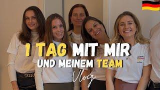 Deutsch   im Alltag (1 Tag mit mir und meinem Team - Vlog) - Learn German Fast