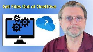 How Do I Store Files on My Computer and Not OneDrive?