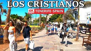 TENERIFE - LOS CRISTIANOS | Great Atmosphere & Gorgeous Weather ️ 4K Walk ● October 2024