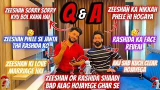 Zeeshan Shaadi Baad Alag Hoga | Nikah Hogaya | Face Reveal | Q & A Vlog | Fokats | Abresh & Zeeshan