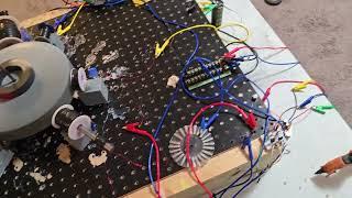 Papa bales pulse motor turned a 1111 turn 28awg  coil to add to the amps funnel outcome -200 rpm