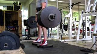 Deficit Deadlift 410x8 (5/3/1 training)