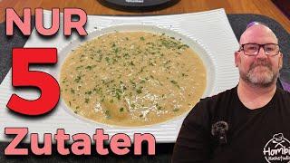 Veggie Blumenkohl-Käse-Suppe - kalorienarm