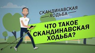 Все о пользе скандинавской ходьбы за 3 минуты! Обязательно к просмотру