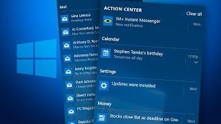 Action Center Disappeared? Enable/Disable Windows 10 Action Center Easily