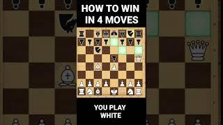 How to WIN in 4 Moves #Shorts