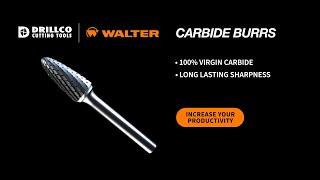 CARBIDE BURRS by Drillco | WALTER