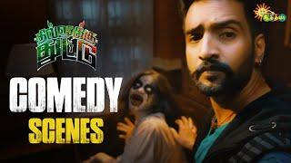 Dhilluku Dhuddu - Comedy Scenes - 1 | Santhanam Super Hit Counters | Adithya TV