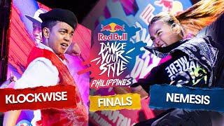 Klockwise vs Nemesis [FINALS] Red Bull Dance Your Style Philippines 2024