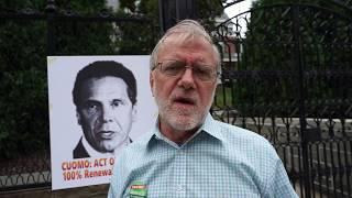 Howie Hawkins, Green Party Candidate for Governor of NY on Climate Action Day