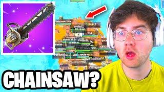 I Hosted A Chainsaw Only Tournament In Fortnite (Fortnitemares 2024 Update)