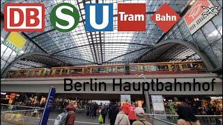 Berlin Hauptbahnhof | Central Station | Main station | Walkthrough | Tour