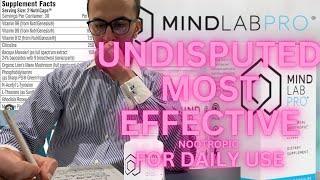  PINNACLE OF FORMULATION in a Daily Use Nootropic  | Mindlab Pro Nootropic Review