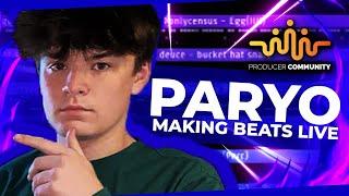 PARYO MAKING BEATS LIVE  MIRA TOUCH / INTERNET MONEY 