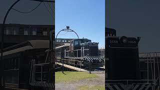 Historic Steam Engine Turn at Savannah, GA