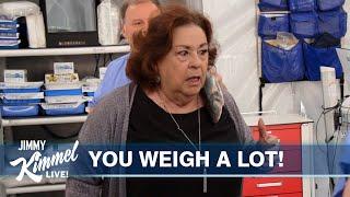 Jimmy Kimmel & Cousin Sal Prank Aunt Chippy with a Fake Medical Exam