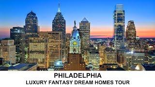 Philadelphia Mega Million $$$ Fantasy Dream Homes Virtual Tour!! (G0418)