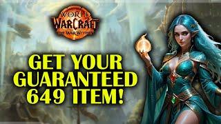 Get Your guaranteed 649 Item! | Delvers Bounty | Guide | The War Within 11.1.0