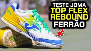 Continua entre as MELHORES? - Teste chuteira futsal Joma Top Flex Rebound Ferrão