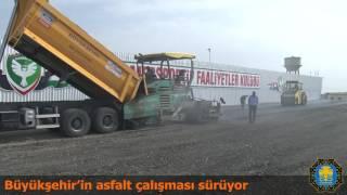 Büyükşehir’in asfalt çalışması sürüyor - 25 10 2016